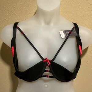 Cacique Seriously Sexy Lightly Lined Quarter Cup 42DDD NWT